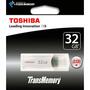 USB флеш накопитель Toshiba 32GB U204 White USB 3.0 (THN-U204W0320M4) - 4