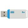 USB флеш накопитель Goodram 8GB UMO2 White USB 2.0 (UMO2-0080W0R11) - 3