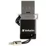 USB флеш накопитель Verbatim 32GB DUAL OTG USB 2.0 (49843) - 2