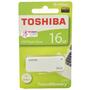 USB флеш накопитель Toshiba 16GB U203 White USB 2.0 (THN-U203W0160E4) - 1