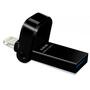 USB флеш накопитель ADATA 64GB I920 Black USB 3.1/Lightning (AAI920-64G-CBK) - 1
