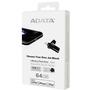 USB флеш накопитель ADATA 64GB I920 Black USB 3.1/Lightning (AAI920-64G-CBK) - 6