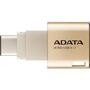 USB флеш накопитель ADATA 16GB UC350 Gold USB 3.1/Type-C (AUC350-16G-CGD) - 1