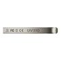 USB флеш накопитель ADATA 32GB UV310 Metal Silver USB 3.1 (AUV310-32G-RGD) - 3