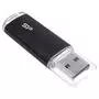USB флеш накопитель Silicon Power 8GB Ultima U02 Black USB 2.0 (SP008GBUF2U02V1K) - 2