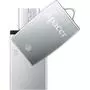 USB флеш накопитель Apacer 16GB AH730 Silver USB 2.0 OTG (AP16GAH730S-1) - 1