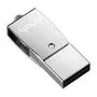 USB флеш накопитель Apacer 64GB AH750 Silver USB 3.1 OTG (AP64GAH750S-1) - 2