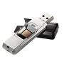 USB флеш накопитель Apacer 64GB AH650 Silver USB 3.0 (AP64GAH650S-1) - 3