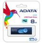 USB флеш накопитель ADATA 8GB UV220 Blue/Navy USB 2.0 (AUV220-8G-RBLNV) - 2