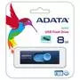 USB флеш накопитель ADATA 8GB UV220 Blue/Navy USB 2.0 (AUV220-8G-RBLNV) - 2