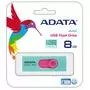 USB флеш накопитель ADATA 8GB UV220 Green/Pink USB 2.0 (AUV220-8G-RGNPK) - 2