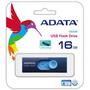 USB флеш накопитель ADATA 16GB UV220 Blue/Navy USB 2.0 (AUV220-16G-RBLNV) - 2