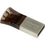 USB флеш накопитель ADATA 8GB UC330 Black USB 2.0 OTG (AUC330-8G-RBK) - 3