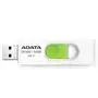 USB флеш накопитель ADATA 32GB UV320 White/Green USB 3.1 (AUV320-32G-RWHGN) - 1
