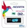 USB флеш накопитель ADATA 32GB UV320 Black/Blue USB 3.1 (AUV320-32G-RBKBL) - 3
