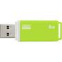USB флеш накопитель Goodram 8GB UMO2 Green USB 2.0 (UMO2-0080G0R11) - 3