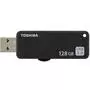 USB флеш накопитель Toshiba 128GB U365 Black USB 3.0 (THN-U365K1280E4) - 2