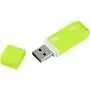 USB флеш накопитель Goodram 64GB UMO2 Green USB 2.0 (UMO2-0640G0R11) - 2