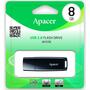 USB флеш накопитель Apacer 8GB AH336 Black USB 2.0 (AP8GAH336B-1) - 4