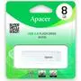 USB флеш накопитель Apacer 8GB AH336 White USB 2.0 (AP8GAH336W-1) - 3