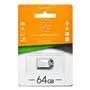 USB флеш накопитель T&G 64GB 110 Metal Series Silver USB 2.0 (TG110-64G) - 1