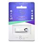 USB флеш накопитель T&G 8GB 117 Metal Series Silver USB 2.0 (TG117SL-8G) - 1
