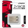 USB флеш накопитель Kingston 2x16GB DataTraveler SE9 USB 2.0 (DTSE9H/16GB-2P) - 1