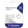 USB флеш накопитель Verbatim 32GB Metal Executive Silver USB 2.0 (098749) - 3