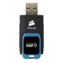 USB флеш накопитель Corsair 512GB Voyager Slider X2 Blue USB 3.0 (CMFSL3X2A-512GB) - 4