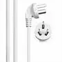 Сетевой удлинитель Philips 3 розетки, White (Philips White) - 3