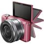 Цифровой фотоаппарат Sony Alpha 5000 kit 16-50 Pink (ILCE5000LP.CEC) - 3