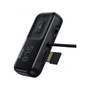 FM модулятор Baseus T typed S-16 wireless MP3 car charger Black (CCTM-D01) - 2