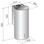 Вытяжка кухонная Zirtal KD-CL IX - 1