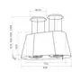Вытяжка кухонная Elica TWIN TS X/V F/90 - 1