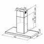 Вытяжка кухонная Faber STILO ISOLA/SP EG8 X A90 - 1