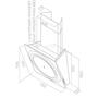 Вытяжка кухонная Elica LOOP WH/F/75 - 1