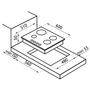 Варочная поверхность Ardesia F 64 X - 1