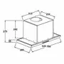 Вытяжка кухонная Zirtal INLINEA 80 BL - 6