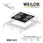 Варочная поверхность Weilor WHC 651 BLACK - 7 Варочная поверхность Weilor WHC 651 BLACK - 7
