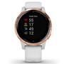 Смарт-часы Garmin vivoactive 4S, White with Rose-gold Hardware (010-02172-23) - 1