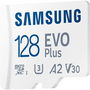 Карта памяти Samsung 128GB microSDXC class 10 EVO PLUS UHS-I (MB-MC128KA/RU) - 1