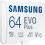 Карта памяти Samsung 64GB microSDXC class 10 EVO PLUS UHS-I (MB-MC64KA/RU) - 2