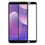 Стекло защитное MakeFuture для Huawei Y7 Prime (2018) Black Full Cover Full Glue (MGFCFG-HUY718PB) - 3