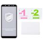 Стекло защитное 2E для Samsung Galaxy A6+ 2.5D Black border Full Glue (2E-TGSG-GA6P-25D) - 1