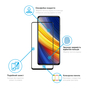Стекло защитное Global Full Glue Xiaomi Poco X3 Pro (1283126511875) - 2