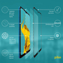 Стекло защитное Piko Full Glue Nokia 1.4 (1283126511820) - 2