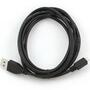 Дата кабель USB 2.0 Micro 5P to AM 0.5m Cablexpert (CCP-mUSB2-AMBM-0.5M) - 1