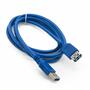 Дата кабель USB 3.0 AM-AF 1.5m 28 AWG, Super Speed Extradigital (KBU1632) - 3