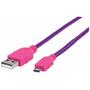 Дата кабель USB 2.0 AM to Micro 5P 1.8m Manhattan (352741) - 1