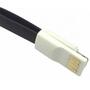 Дата кабель USB 2.0 – Lightning 8-pin Black Auzer (AC-L1BK) - 2